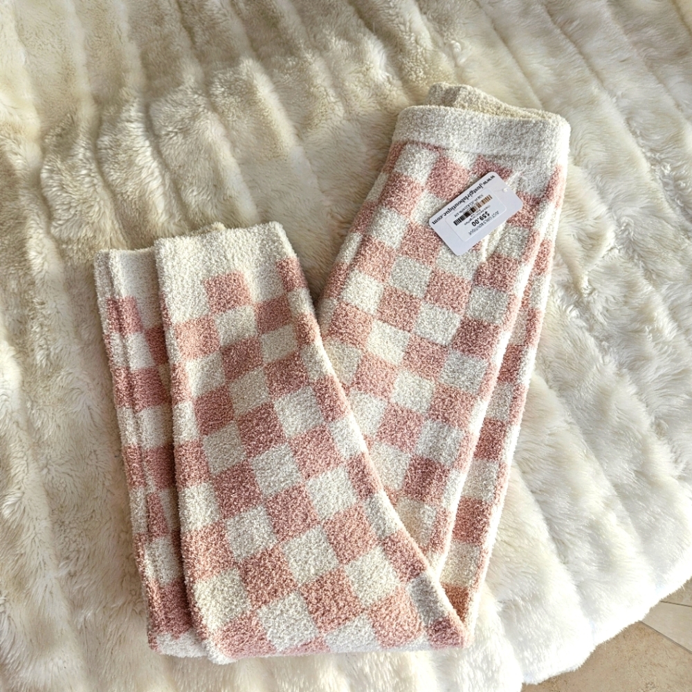 NWT Comfy Luxe 🌸 Lounge Pants Sz S/M
